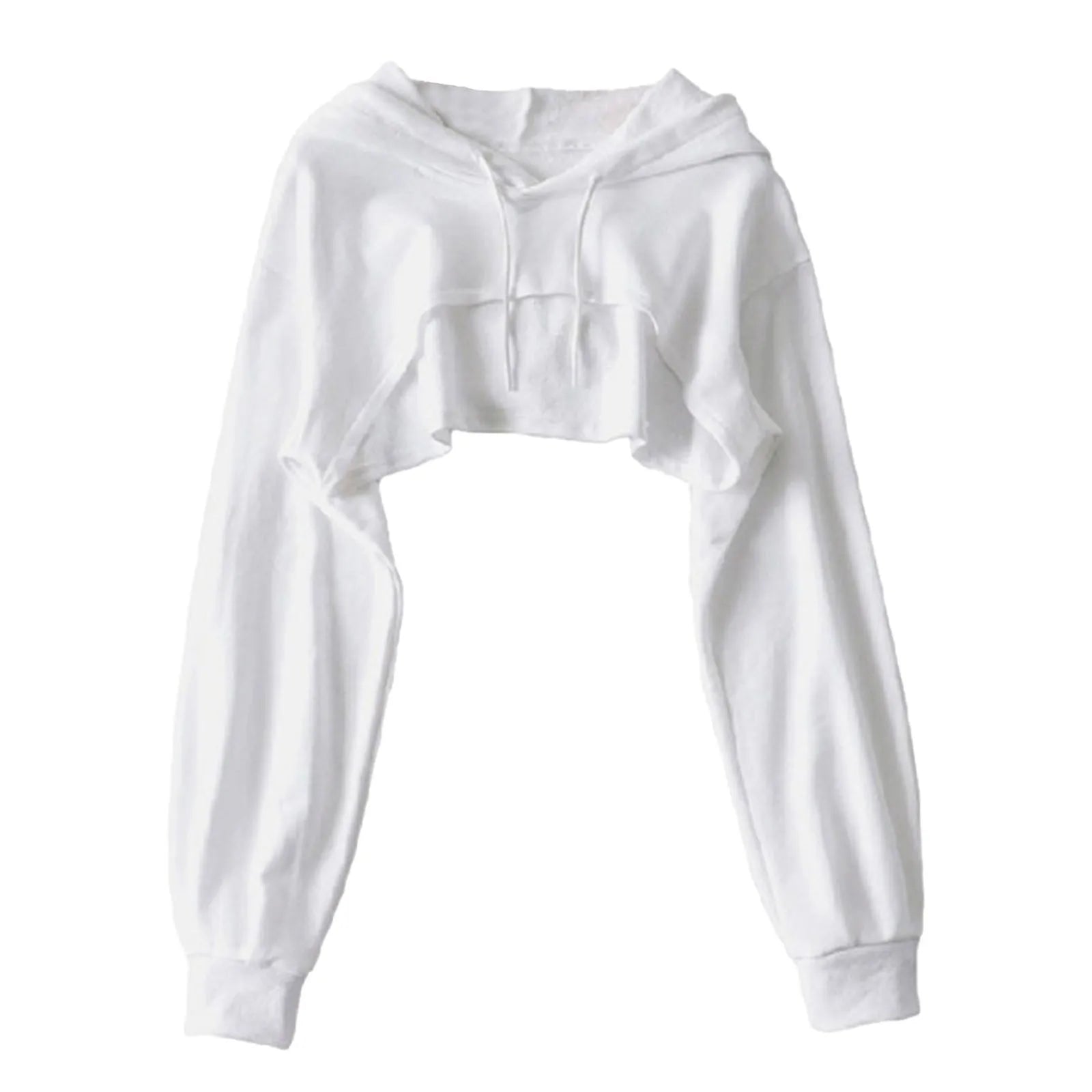 Cropped Hooded Sweatshirt